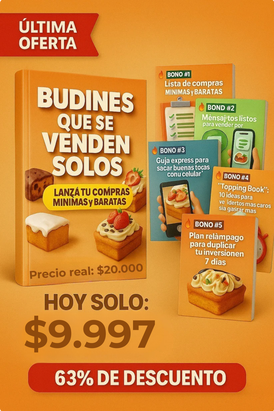 Ebook: Budines Que Se Venden Solos!
